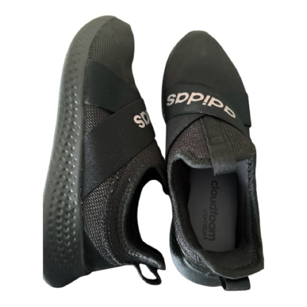 Adidas Puremotion Adapt Black Cloudfoam Slip-On Sneakers